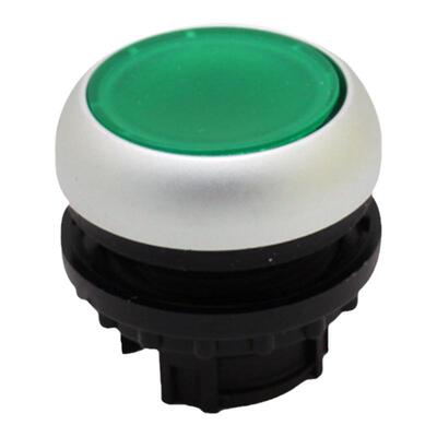 EATON/伊顿穆勒 M22-DL-G 带灯平齐弹簧复位按钮头 进口原装正品