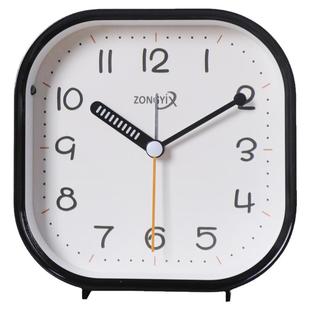 实用起床头小型闹钟2025老人专用迷你家用静音桌面时钟表新款简单