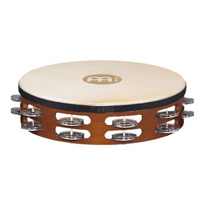 德国MEINL Tambourine麦尔传统羊皮铝质铃鼓摇鼓手鼓打击乐器小打