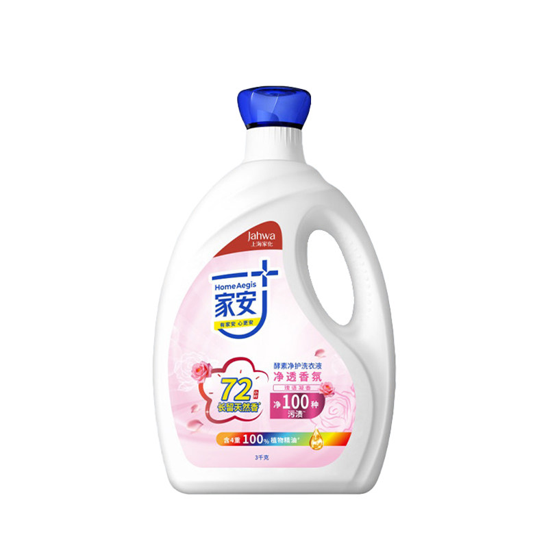 家安酵素洗衣液净透香氛72小时留香阳光净菌家用大瓶装官方正品
