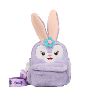 毛绒可爱卡通星黛露苏利文米妮双肩包儿童书包小包背包单肩斜挎包