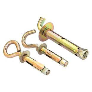 羊眼膨胀螺丝镀锌重型膨胀吊环内膨胀带圆圈挂钩秋千吊钩拉爆螺栓