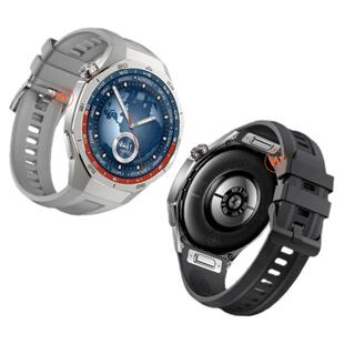 适用华为GT5pro手表专用一体硅胶表带按键拆运动智能手表按压键腕带官方同款男士高级无缝隙配件女生表链