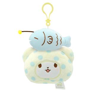 正版三丽鸥毛毯熊头型毛绒公仔挂件日系人气卡通玩偶书包挂饰礼物