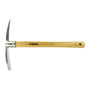 CYRUS赛乐斯不锈钢鹤嘴锄挖掘松土小锄头挖洞除草铲种花挖笋工具