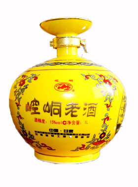 崆峒半甜型1000ml黄酒养生黄酒