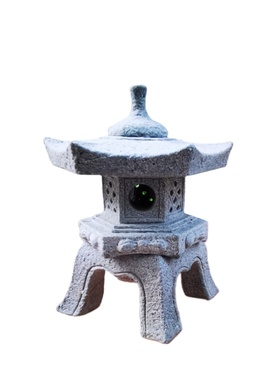 紫砂三潭映月枯山水微景观灯塔