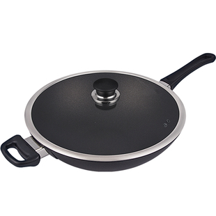 思康SCANPAN丹麦进口陶瓷钛合金不粘锅ES5系列煎锅顺电设乡味