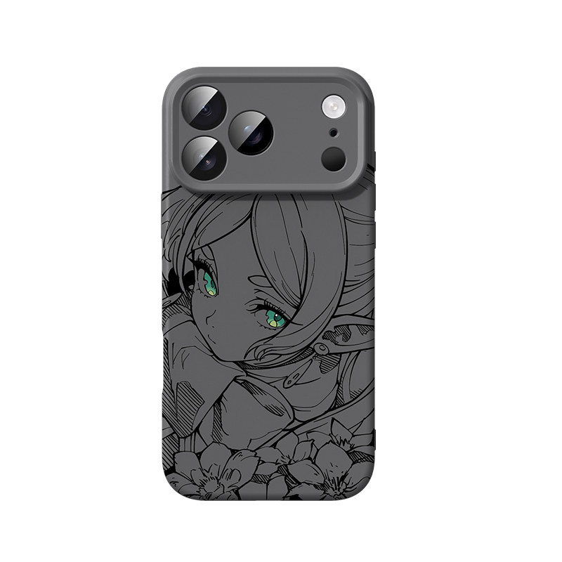 适用苹果18pro手机壳iPhone17promax液态硅胶16plus芙莉莲15pm动漫14por二次元ip13磁吸充