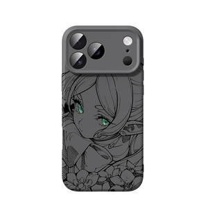 适用苹果17pro手机壳iPhone16plus液态硅胶15promax芙莉莲14pm动漫13por二次元ip12磁吸充电11简约air防摔max