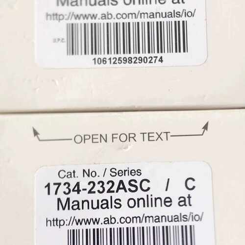 议价Plc 1734-232Asc Br New Original In-Stock Price Direct Sh