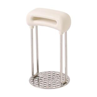 川岛屋土豆泥压泥器316不锈钢304婴儿按压山药泥神器碾压捣泥器