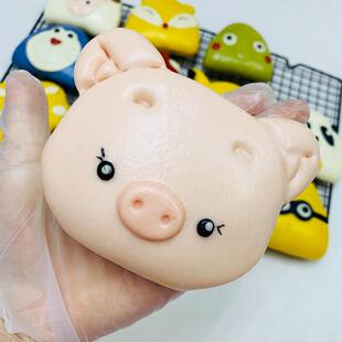 卡通馒头荷叶夹模具小羊奶牛造型宝宝辅食立体小动物辅食磨具蒸