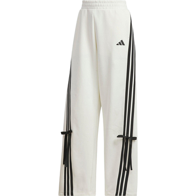 Adidas/阿迪达斯正品2025秋季款女士日常运动宽松针织长裤KG3857