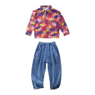 元旦儿童港风复古啦啦队表演出服小学生幼儿园8090年代运动会服装