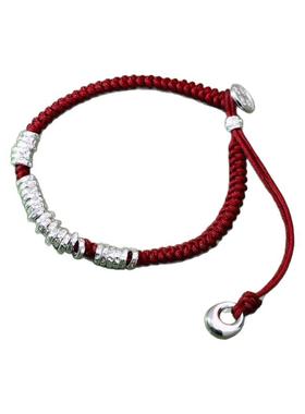 新中式生日礼物盘缠S925纯银