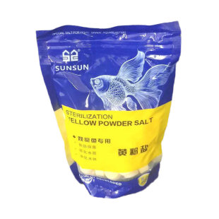 森森水族箱观赏鱼锦鲤用盐热带鱼盐鱼缸盐求海盐大粒盐鱼用盐水质