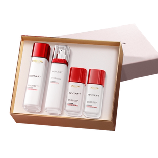 欧莱雅复颜抗皱紧致保湿水乳礼盒妈妈护肤品套装旗舰店官网正品