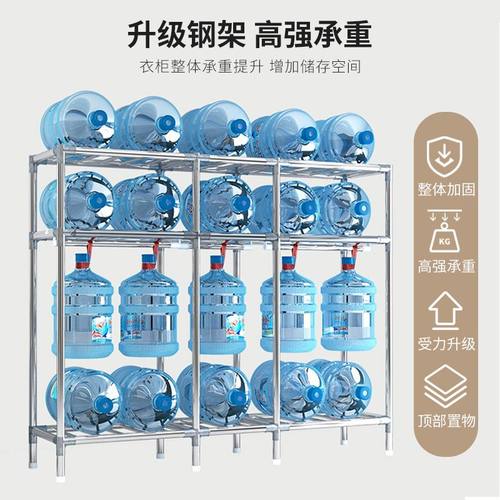 简易衣柜家用卧室布衣柜加粗结实耐用用组装出租房加厚全衣橱钢架