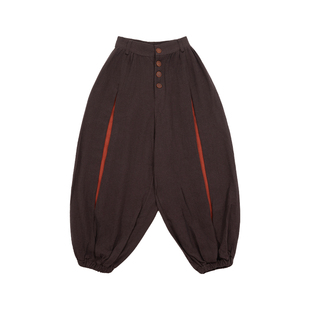 谜阿凰菩萨蛮唐制半臂晋制汉服汉元素原创改良春秋冬季女装新品