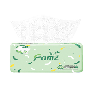 凤竹原木浆抽纸18包整箱4层进口原料原生木浆卫生纸巾餐巾纸面巾