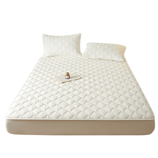 定制加厚夹棉任意尺寸纯棉床笠单件塌塌米360°全包1.8米床罩床套