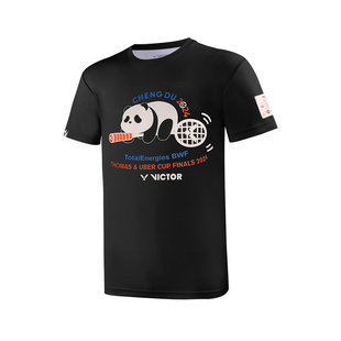 胜利VICTOR威克多新款羽毛球服中国公开赛汤尤杯运动T恤T-TUC2402
