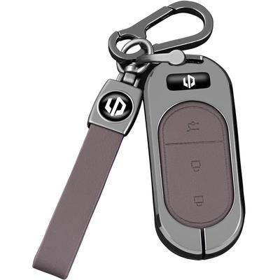 零跑系列汽车钥匙套带标金属壳