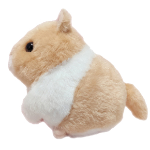 抖音玩具发条摇尾巴仓鼠公仔摇摆的小松鼠会动拉线小兔子玩偶拉绳