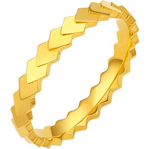 周六福奔赴5G黄金戒指女计价足金女戒指环手饰无极金节日礼物