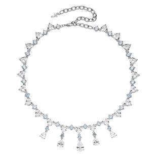 [甄选5折]NanaJacqueline配饰轻奢水滴锁骨链女小众设计闪钻项链