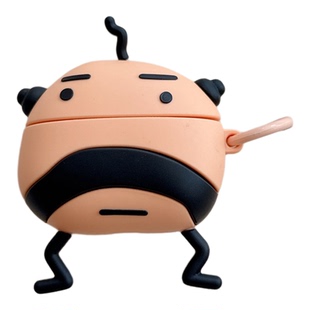 可爱卡通拓麻歌子大叔吉适用AirPods4保护套苹果AirPodsPro3保护壳1/2代无线蓝牙耳机套airpods3硅胶防摔软壳