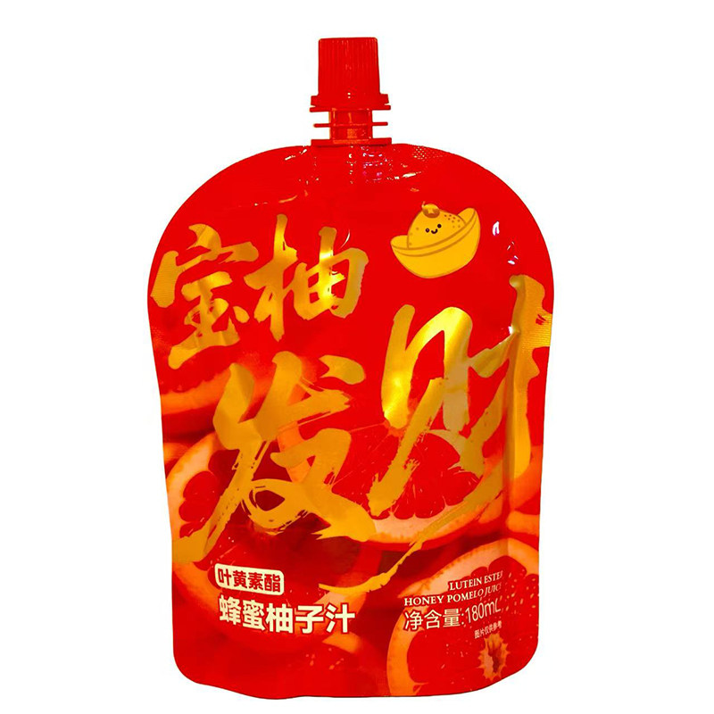 宝柚发财叶黄素酯蜂蜜柚子汁