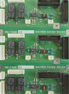 Daihen RG-136B 射频发生器接口 PCB RGA-10D-V 转销商 3 件装工