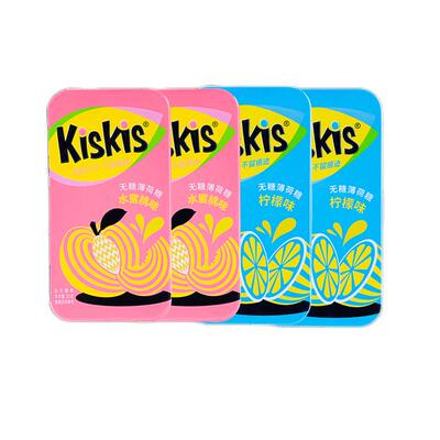 酷滋kiskis无糖薄荷糖水果香体