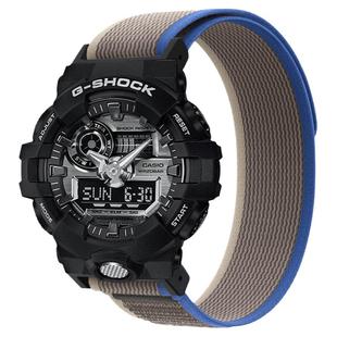 适配卡西欧小方块DW5600夏天替换GA2100/GA900男运动透气编织表带