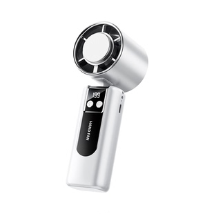 制冷小空调]手持风扇小迷你便携超长续航usb充电冰敷风扇折叠挂脖小型静音学生桌面宿舍户外降温神器2026新款