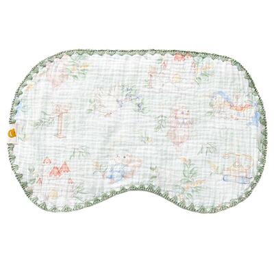 贝肽斯婴儿纱布云片枕防吐奶枕巾