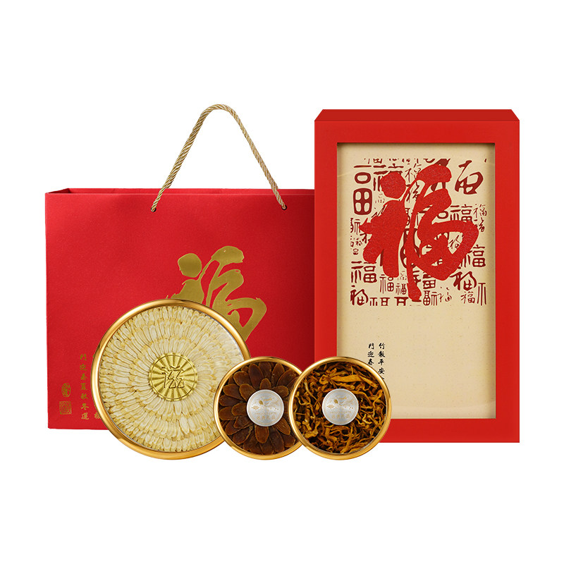 西洋参礼盒送礼长辈新年礼物滋补补品营养品送老年人过年年货礼品