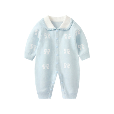 婴儿连体衣宝宝满月爬服