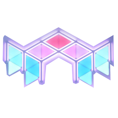 nanoleaf奇光板组合电音房氛围灯