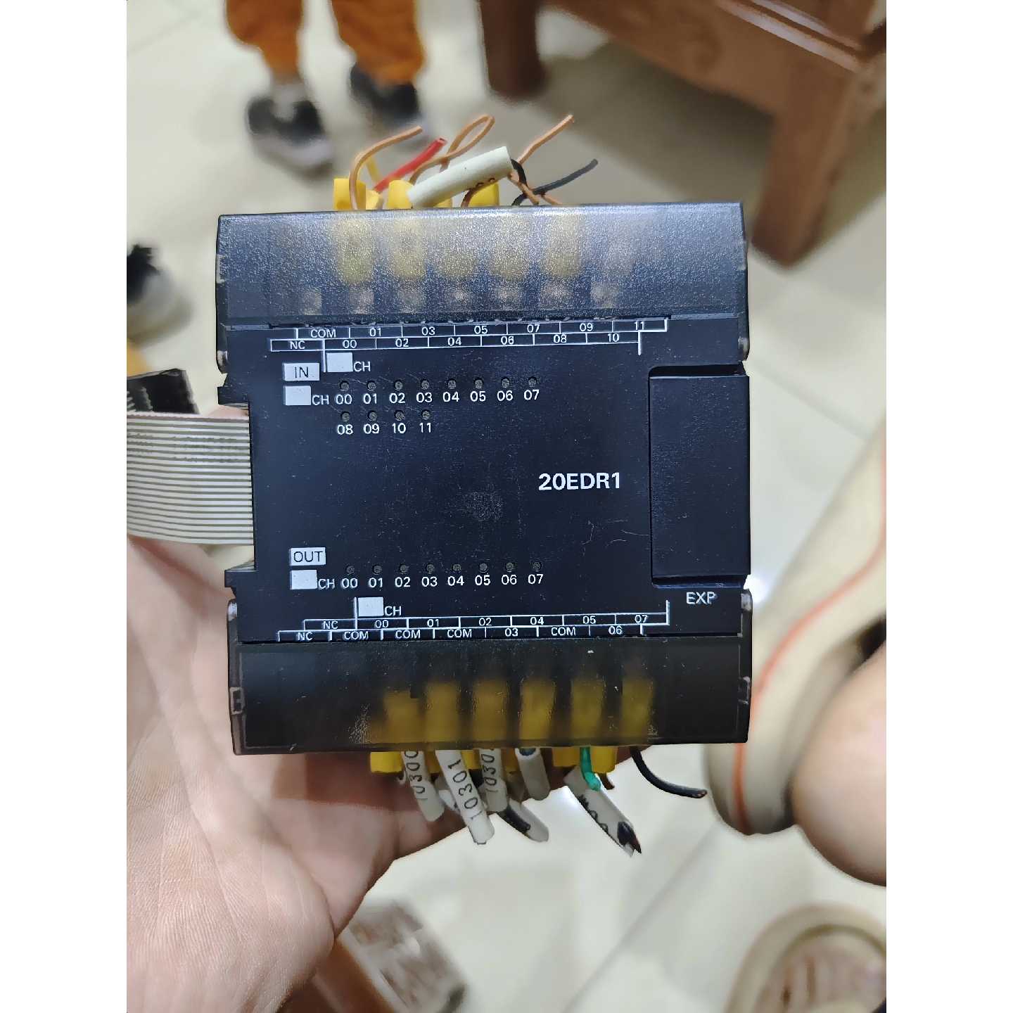 欧姆龙模块 CP1W-20EDR1 拓展模块，拆机包好！成色