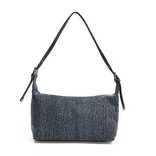 牛仔布包包女式2026新款休闲单肩腋下包流行时尚斜挎包手提饺子包