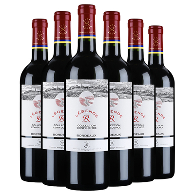 拉菲红酒尚品波尔多AOC干红整箱