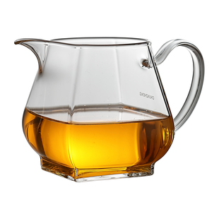 耐热加厚玻璃公道杯小青柑专用泡茶杯不锈钢过滤冲泡茶壶分茶神器