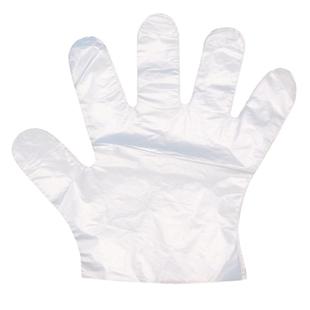 一次性手套食品级加厚手膜透明pe塑料薄膜自行车滑雪攀岩防滑薄款