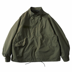 RADIUM日系复古M65水洗做旧工装宽松夹克外套保暖棉衣男秋冬军事