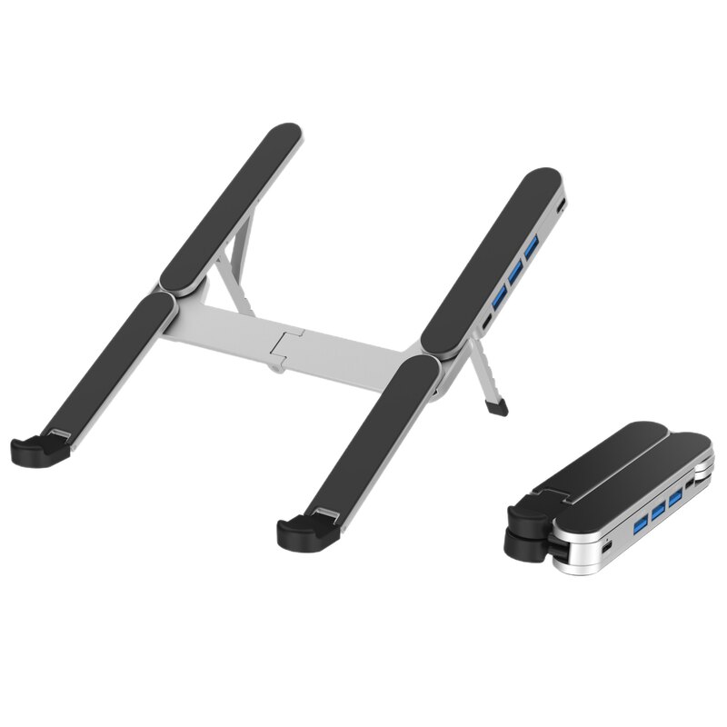 X13TS笔记本电脑支架带USBHUB