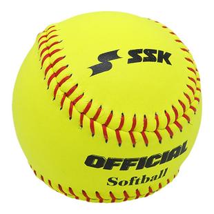 日本SSK专业垒球硬软式12英寸榔皮中小学生训练比赛慢垒快垒高线