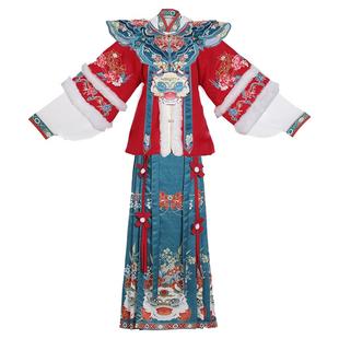 仔拾柒_舞狮年年 原创明制汉服女2025新款冬季加厚云肩马面裙古装